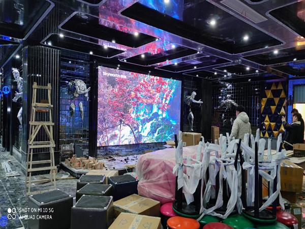 桂东室内P2.5全彩显示屏